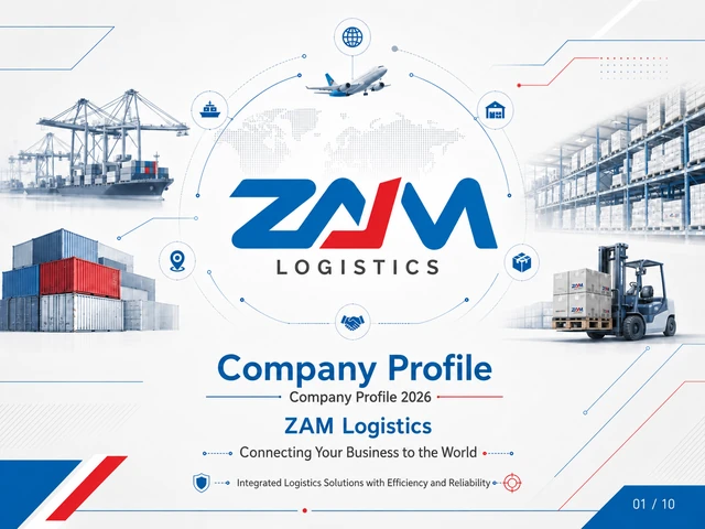 ZAM company profile cover, English edition